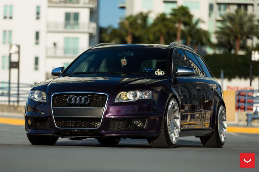 Audi RS4 Avant on Vossen Wheels 2015 года  (фото 12 из 17)